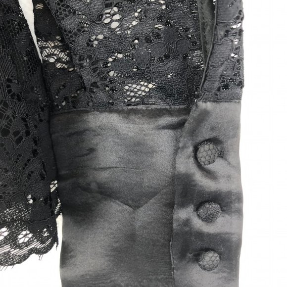 Rachel Parcell Lace Top with Shoulder Flutter - Picture 5 of 8